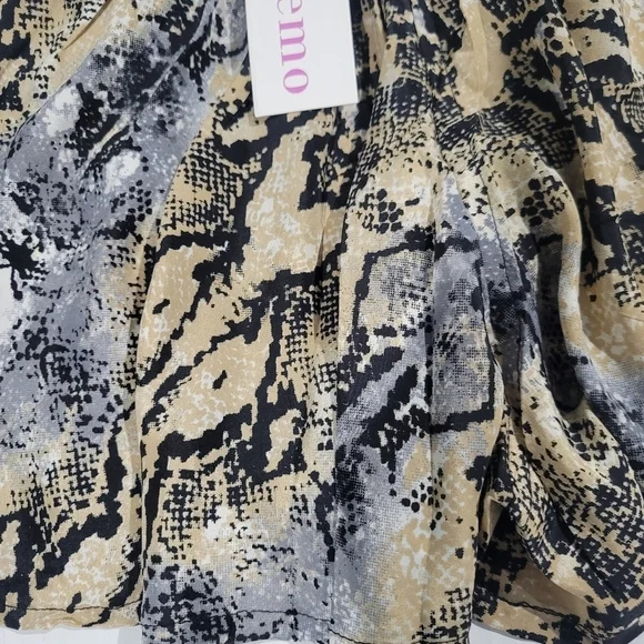 Anthropologie Boemo Raga Snake Print Shorts NWT - Picture 4 of 6